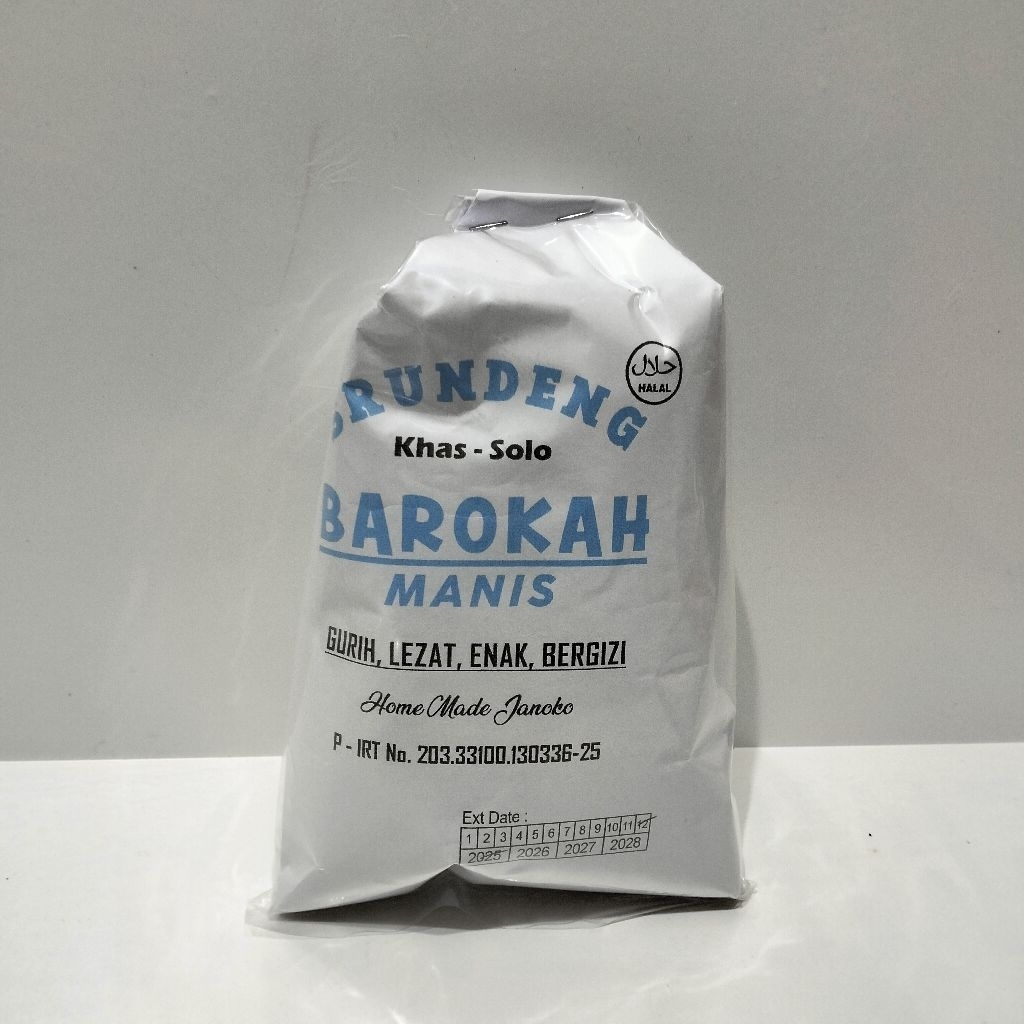 

srundeng barokah khas solo rasa manis