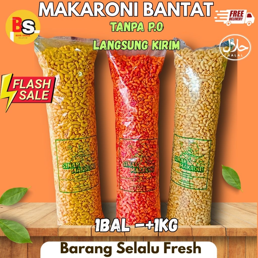 

makaroni bantat 1kg/makaroni bantat 1kg/makaroni bantet asin gurih 1kg