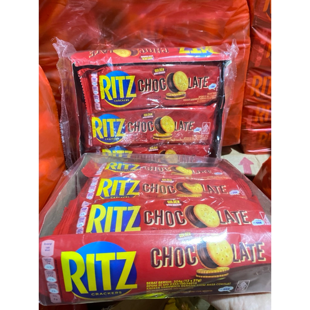 

RITZ CHOCO 12PCS | BISKUIT RITZ COKLAT | RITZ 2.000