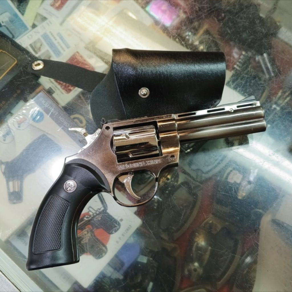 KOREK API BARA MODEL PS PHYTON 609 REVOLVER/KOREK API UNIK MODEL REVOLVER UKURAN BESAR