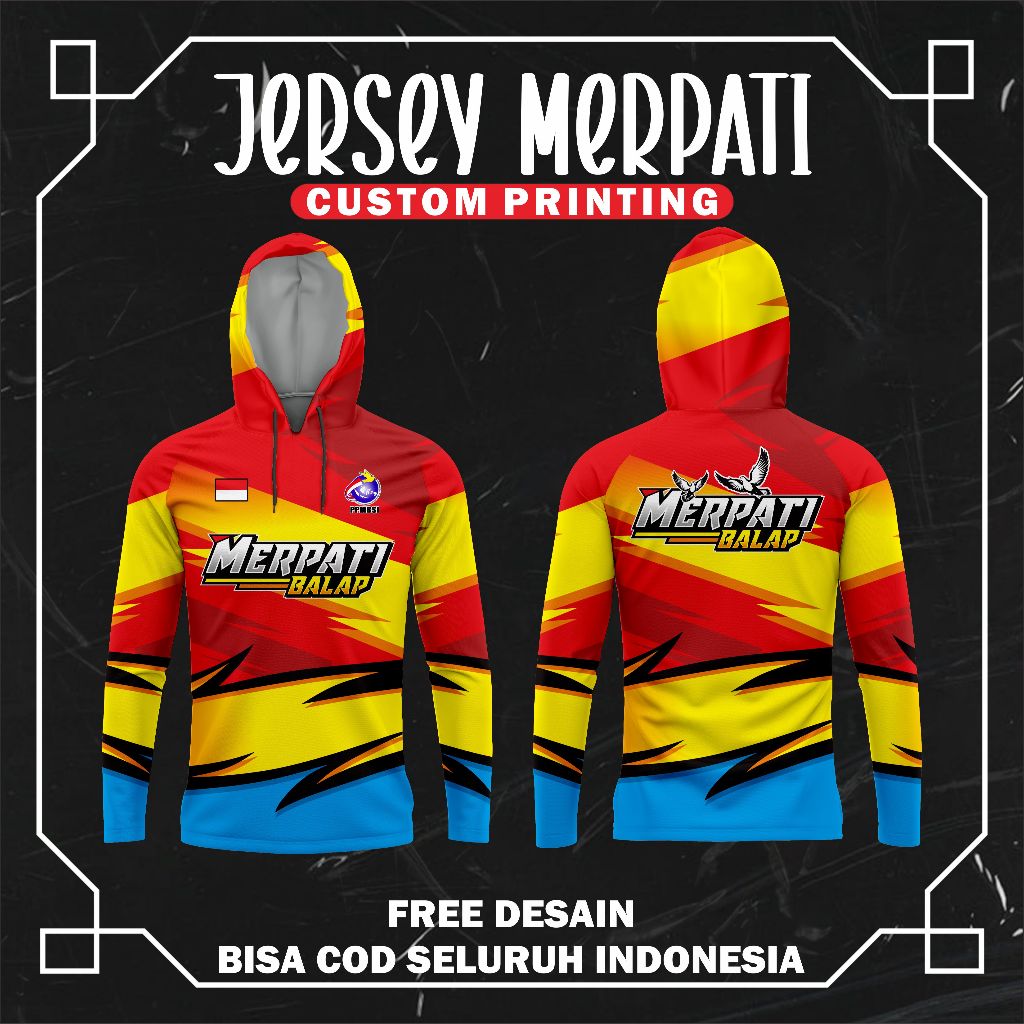 Jersey merpati bebas request desain/Jersey merpati kolong/Jersey merpati custom
