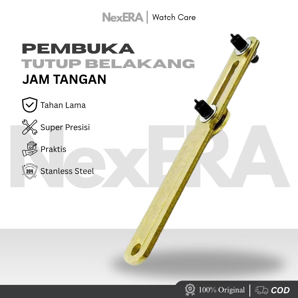 engkol alat pembuka tutup jam tangan alat servis jam tangan lebar 5 cm case opener  kunci untuk buka