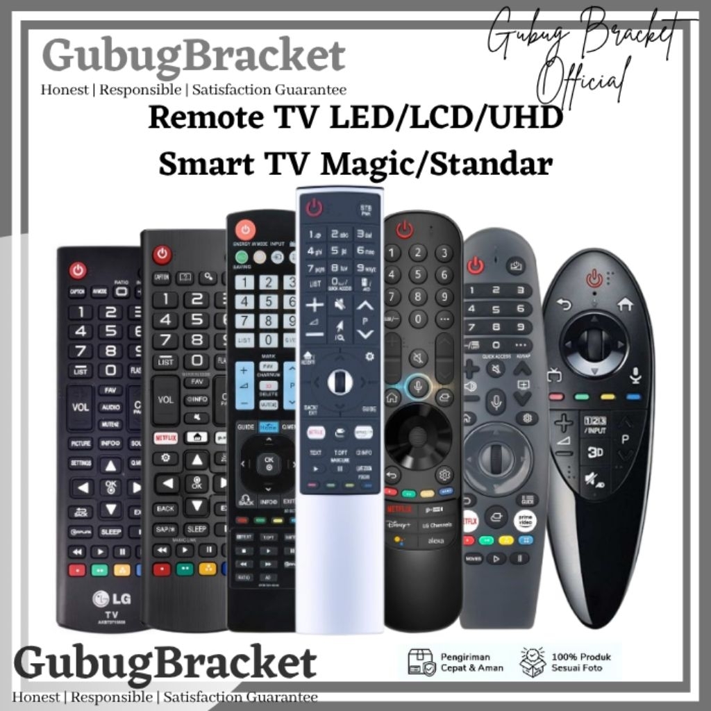 Remote Remote TV LG Smart TV LG TV Tabung LED LCD UHD Plasma