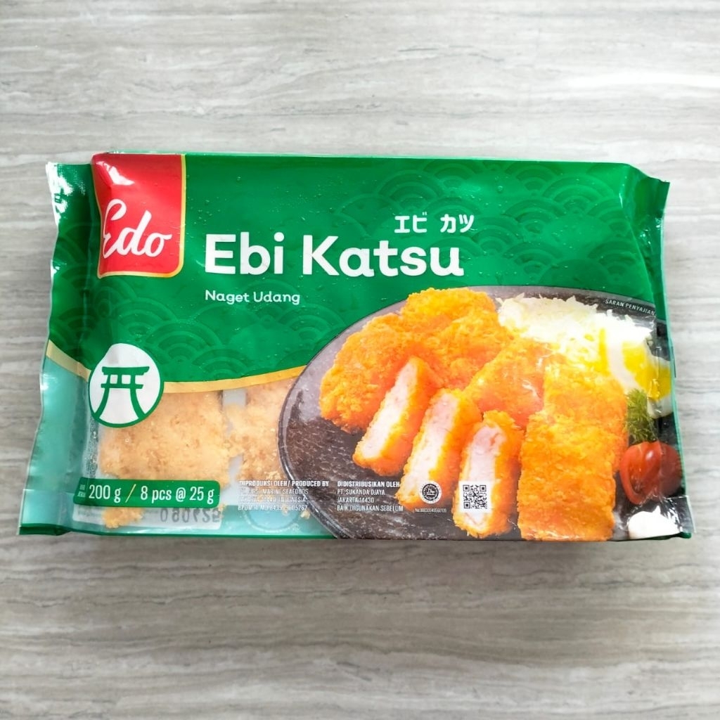 

EDO Ebi Katsu/Nugget Udang isi 8 200g