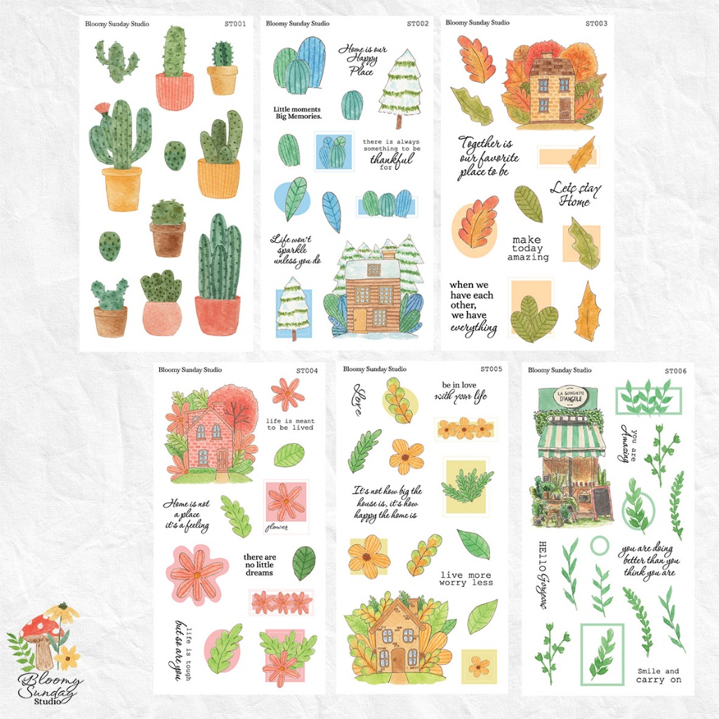 

Sticker Sheet / Sticker Illustration /Journaling Sticker / Planner /Bullet Journal