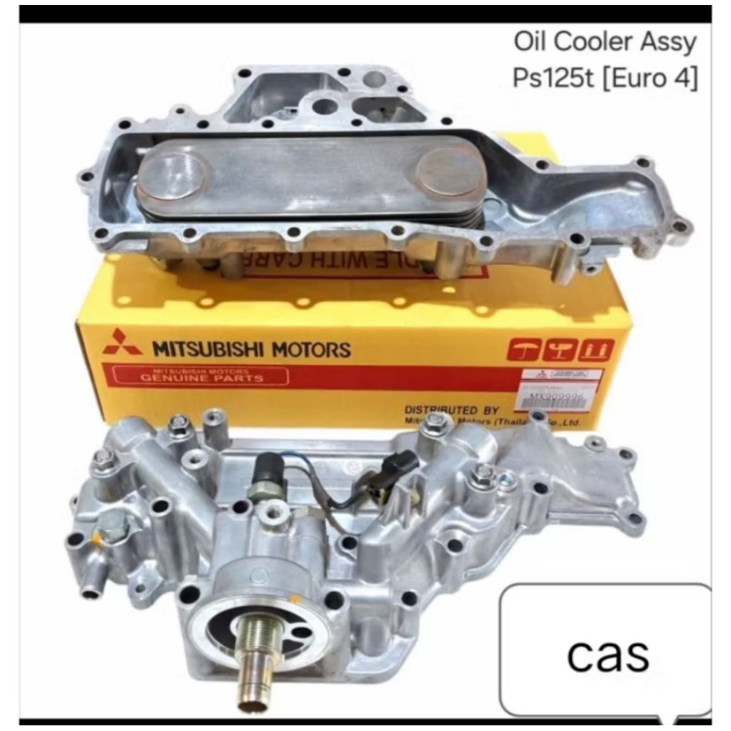 oli cooler oil cooler assy Mitsubishi canter kanter ps125 euro4 euro 4 mx909996 original
