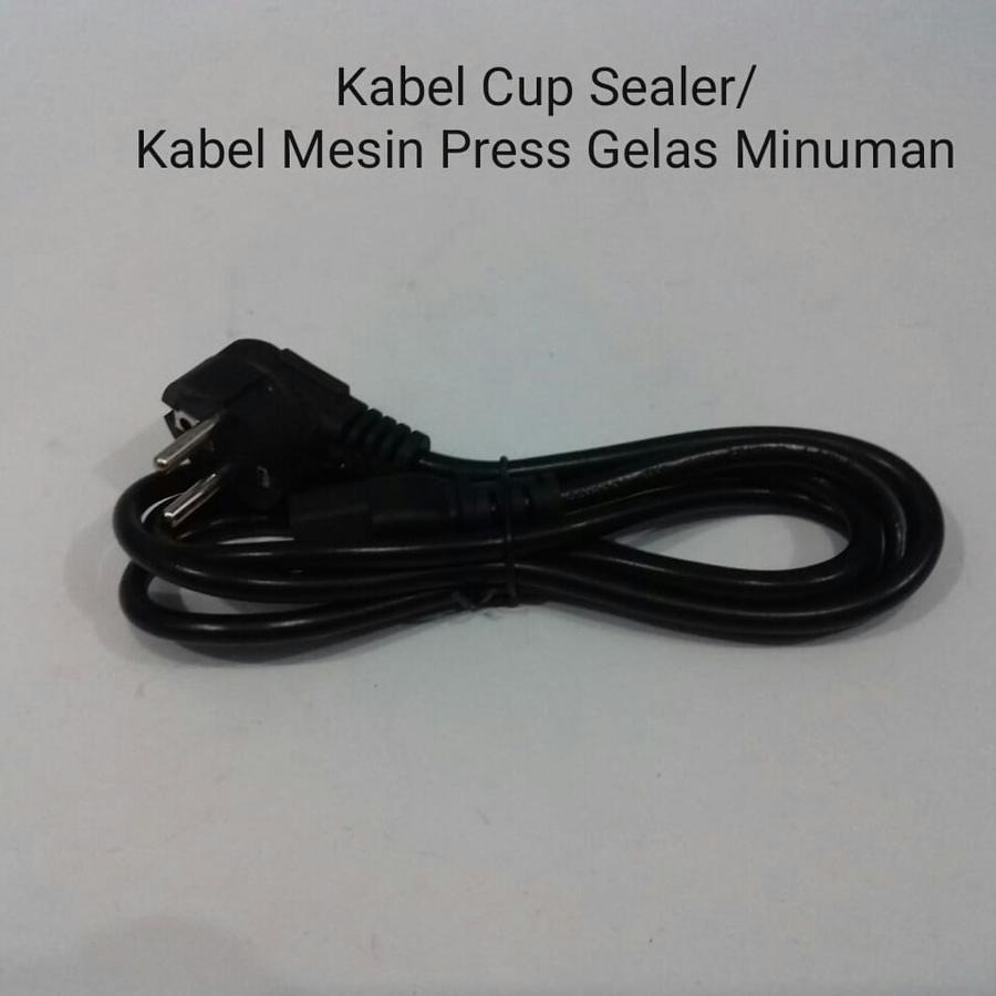 Kabel Power Cup Sealer Alat Pres Minuman Gelas