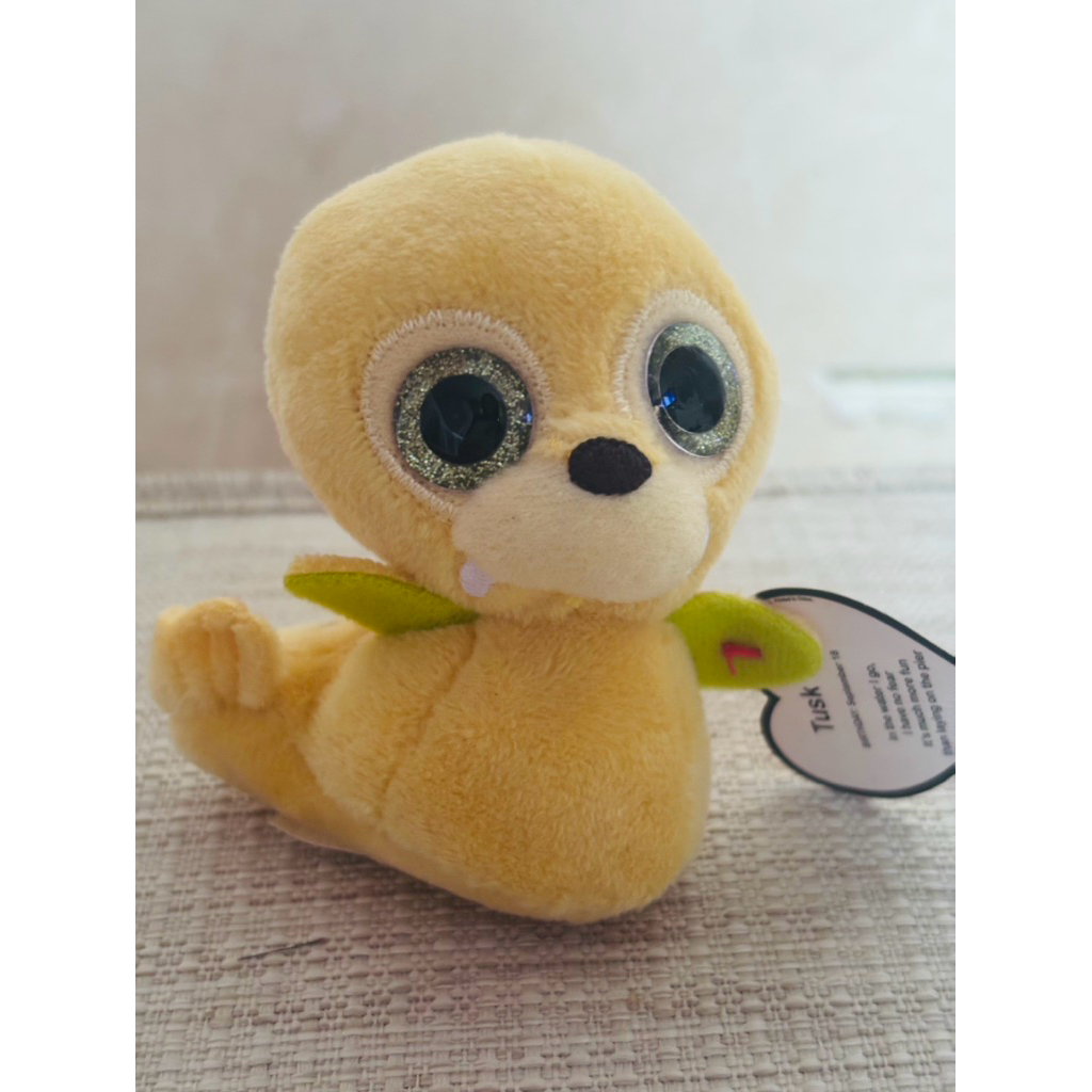 Boneka Glitter Ty Tusk Birthday 18 Sep New Tag