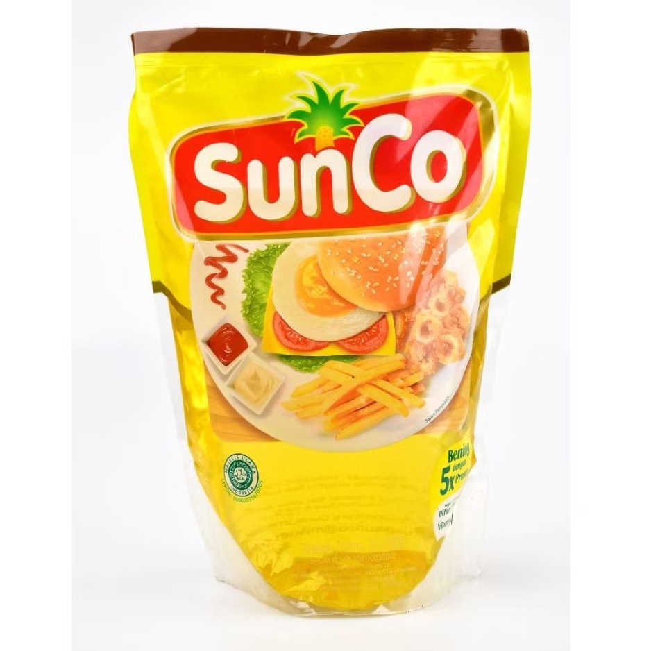 

MINYAK GORENG SUNCO KEMASAN POUCH 2 LITER | MINYAK JERNIH BERKUALITAS ORIGINAL