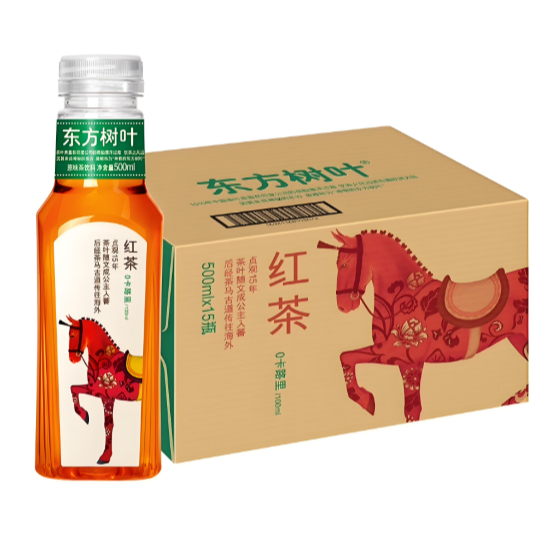 

东方树叶500ml红茶 minuman dongfangshuyetea merah 500ml