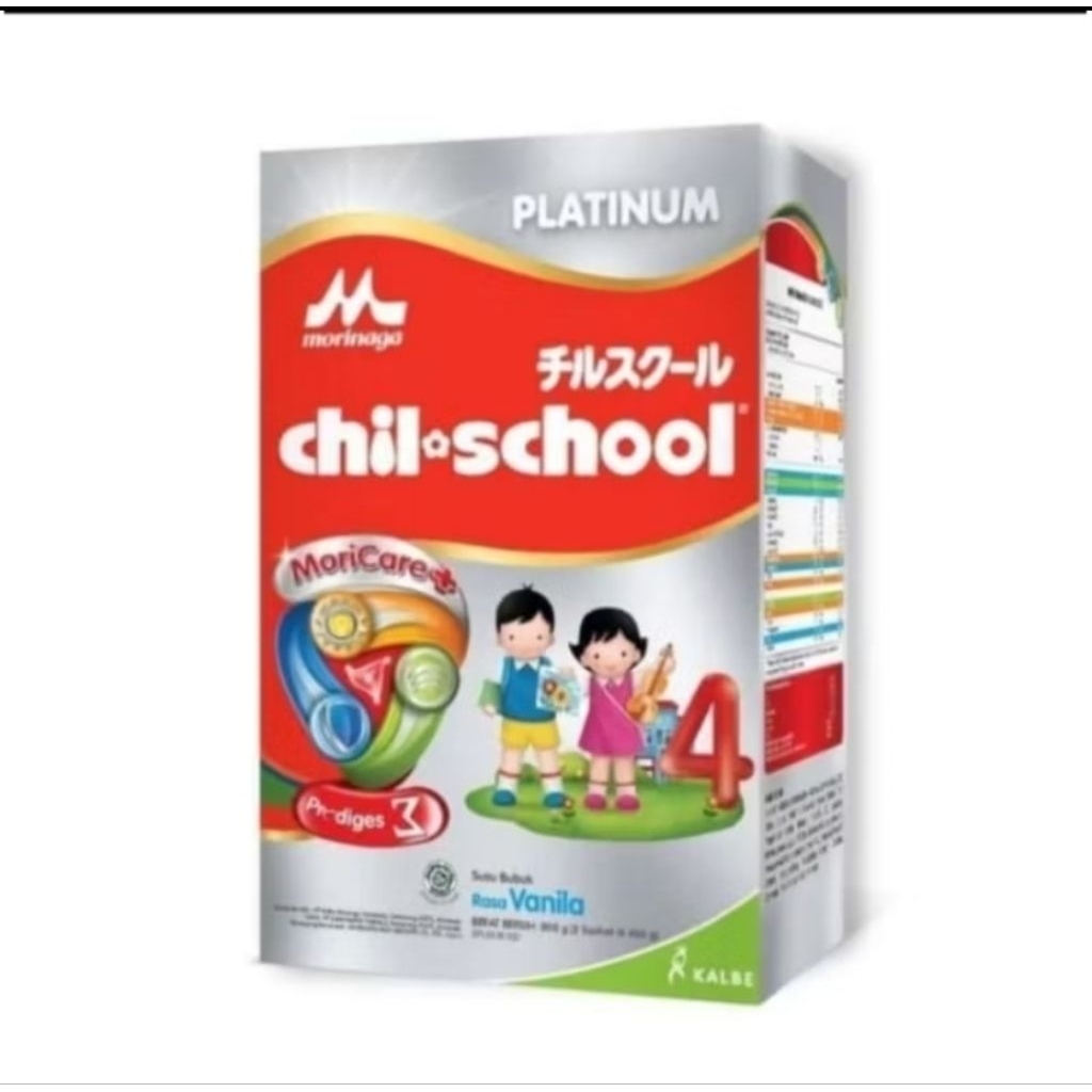 

Morinaga Chil School Platinum 4 Vanila 800gr