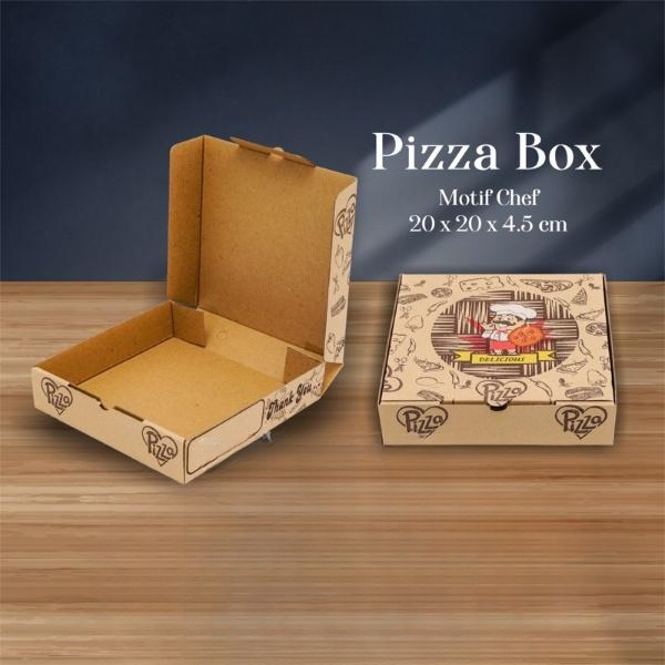 

Dus Kotak Makanan Kotak Coklat Box Pizza Size 20x20x4,5Cm Kotak Hampers Dus Makanan Wadah Roti