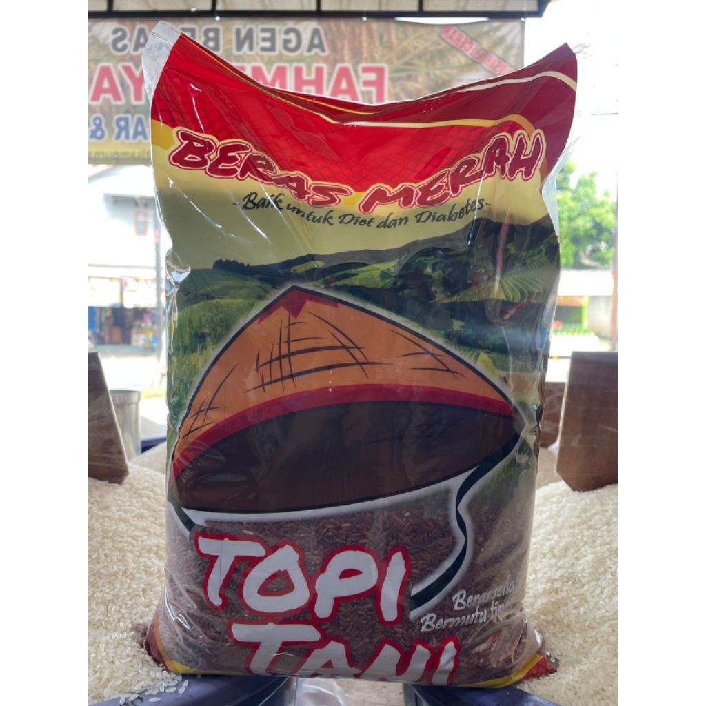 

BERAS MERAH ORGANIK CAP TOPI TANI