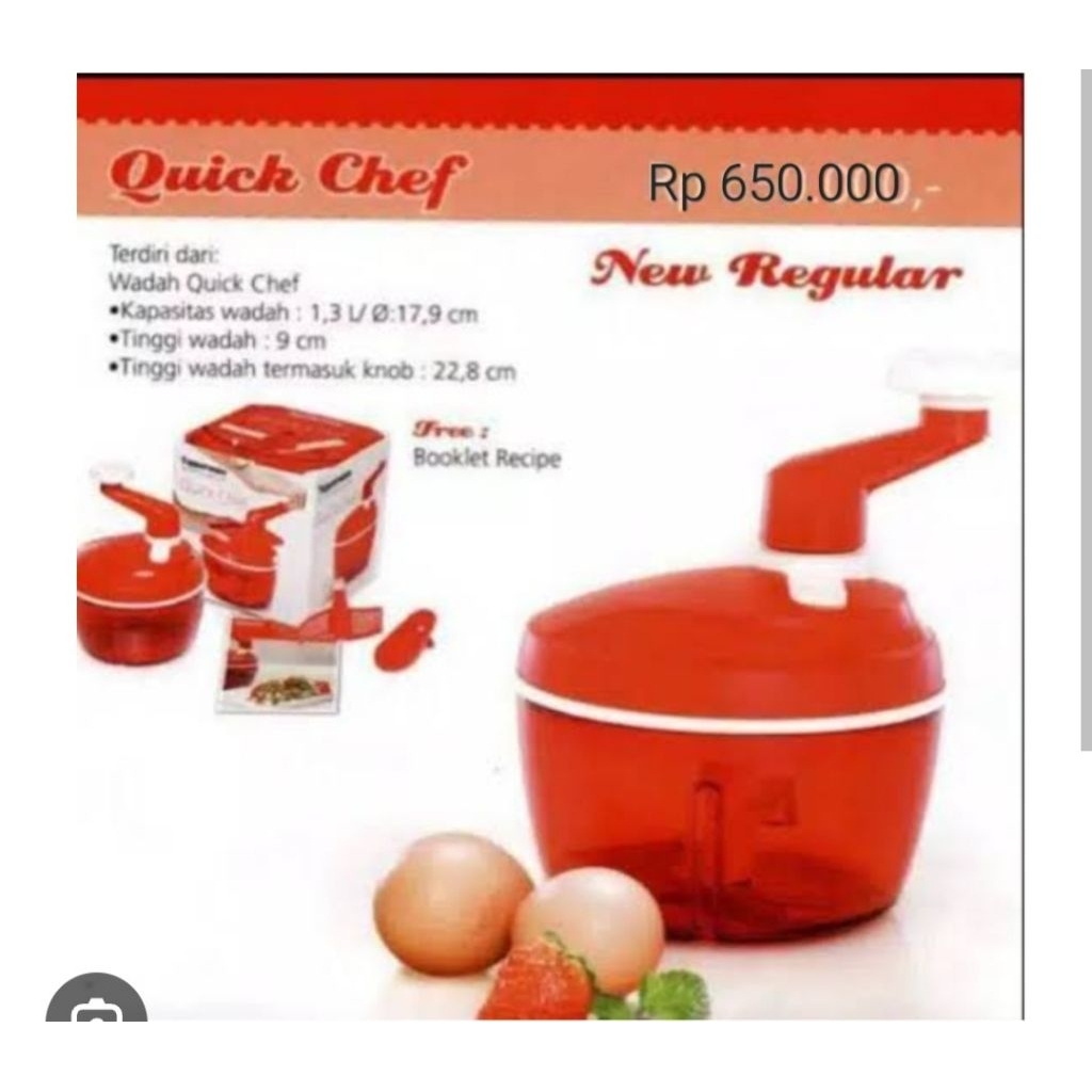 Quick Chef Tupperware