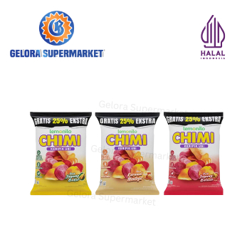 

Lemonilo Chimi Keripik Ubi Karamel Mentega/Jagung Balado/Jagung Bakar 50 Gr - Gelora Supermarket