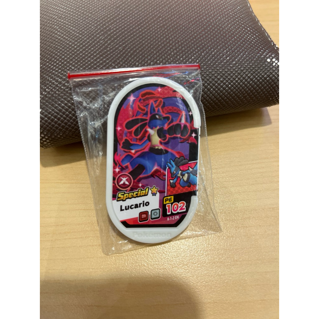 Lucario pin mezatag mezastar special