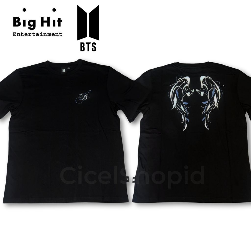 BTS Tshirt BLACK SWAN Kaos Original Official Merchandise Big Hit Entertainment