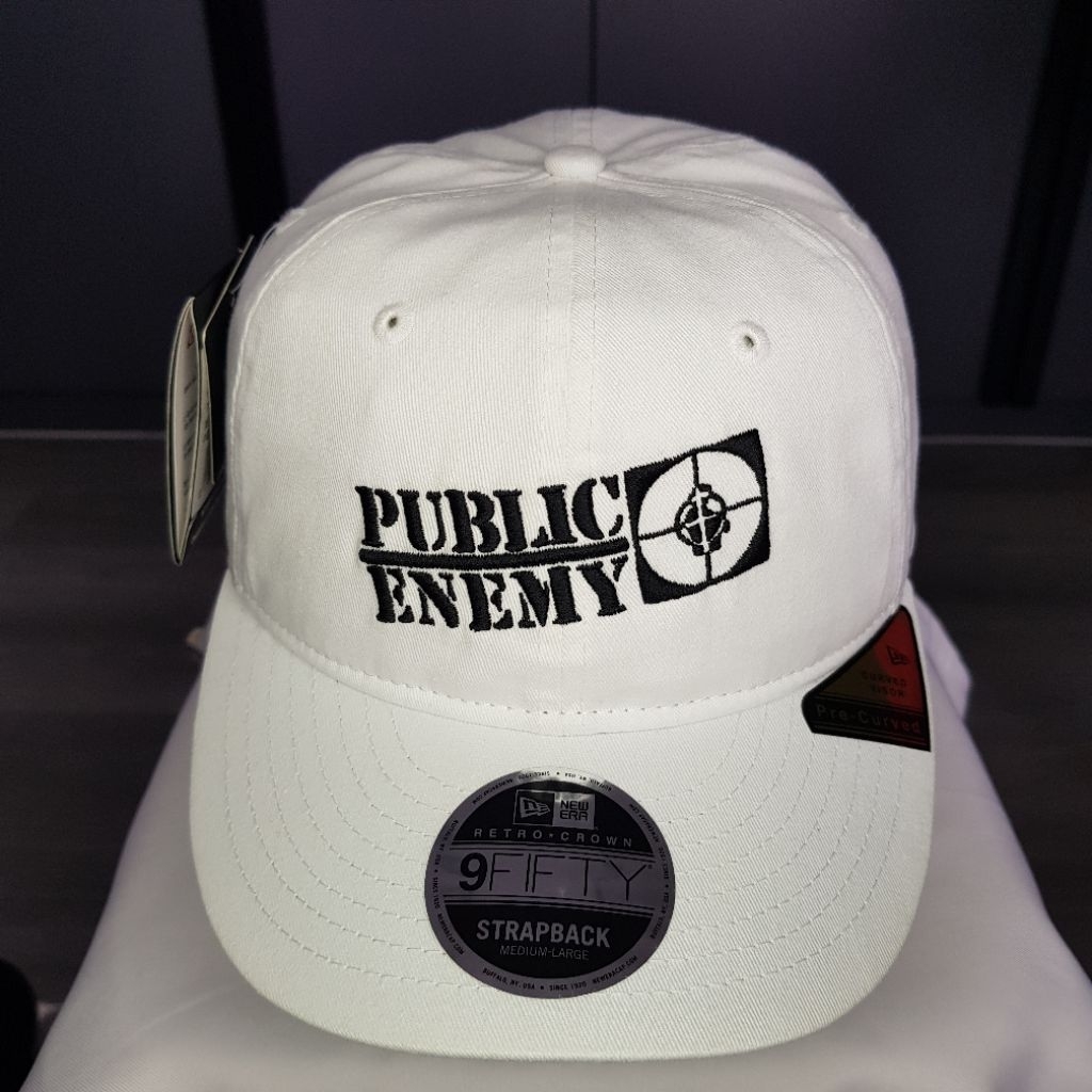 Public Enemy x New Era 9FIFTY Medium - Large Strapback BNWT