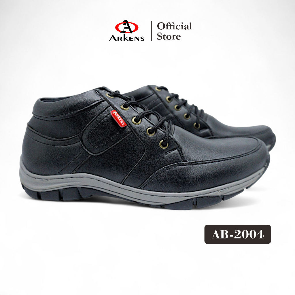 ARKENS AB-2004 Sepatu Boots Pria Sepatu Kulit Kerja Original 100% Sepatu Kantor Pria