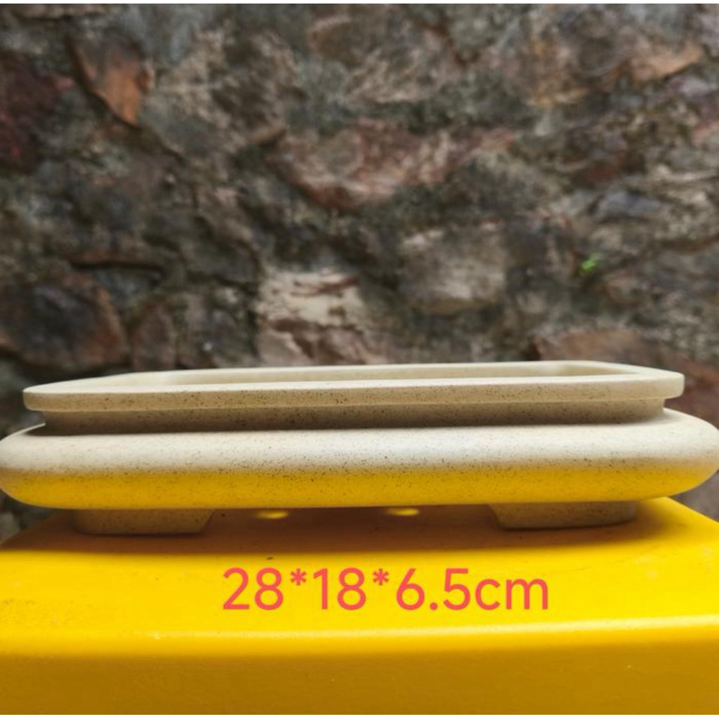 Authentic Yixing Zisha Snowflakes Special Bonsai Pot