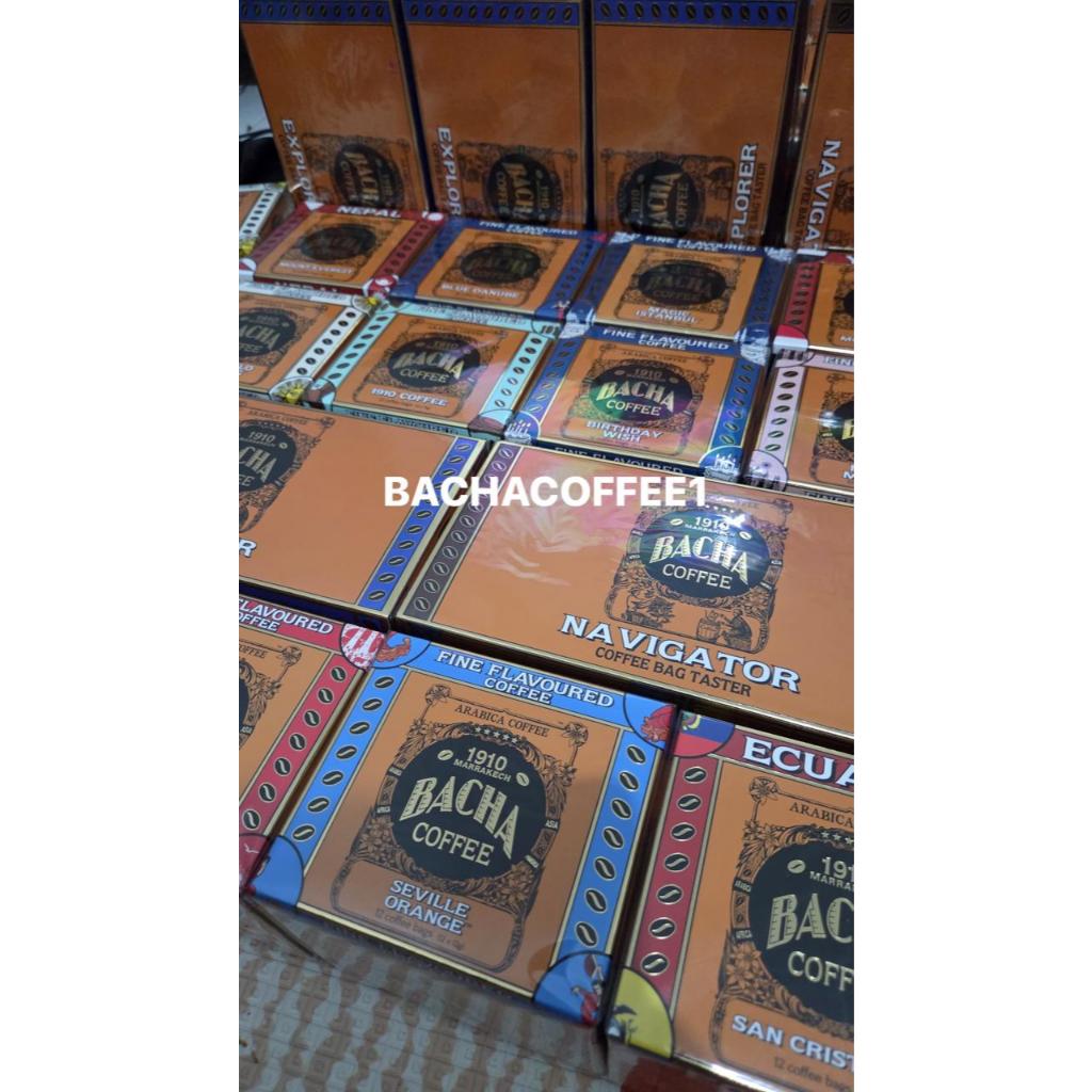 

BACHA COFFEE ORIGINAL ARABICA COFFEE - HARGA BOX 1 RASA ISI 12 - GIFT BOX - KOPI PREMIUM