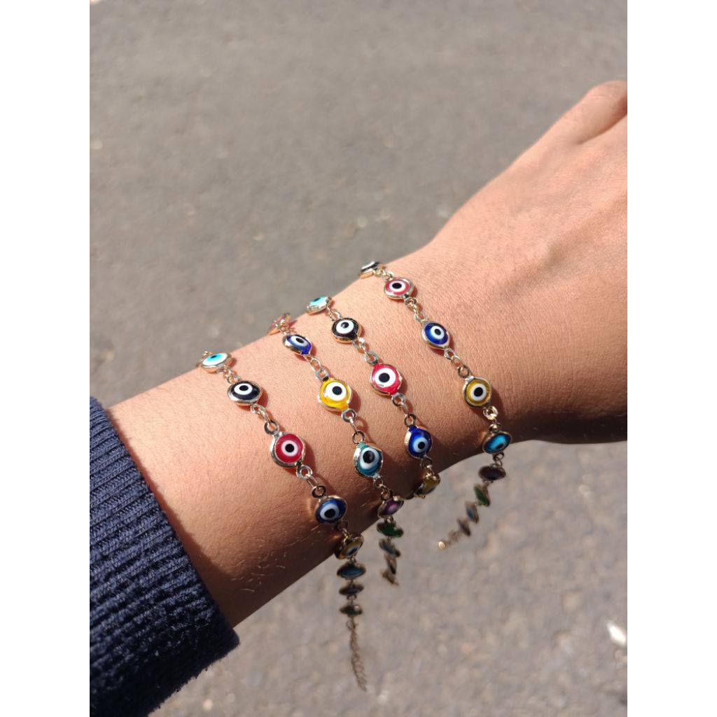 Gelang EVIL EYE Turki_ anti karat
