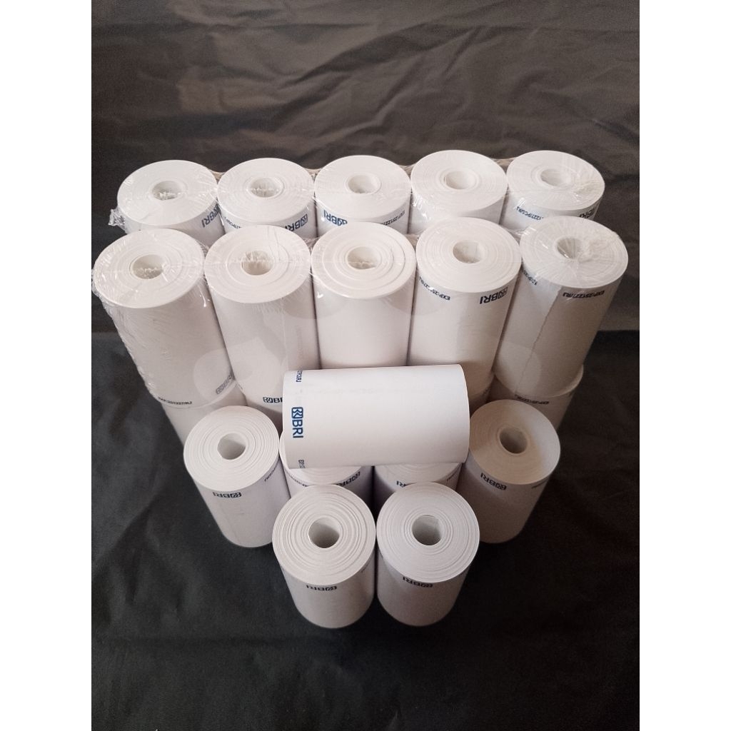 

20 roll kertas Thermal logo bri 57x30