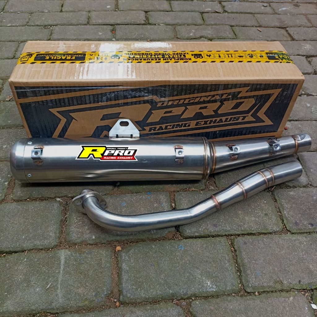Knalpot Standar Racing Jupiter Z Vega Jupiter Burhan Original Rpro Racing Exhaust