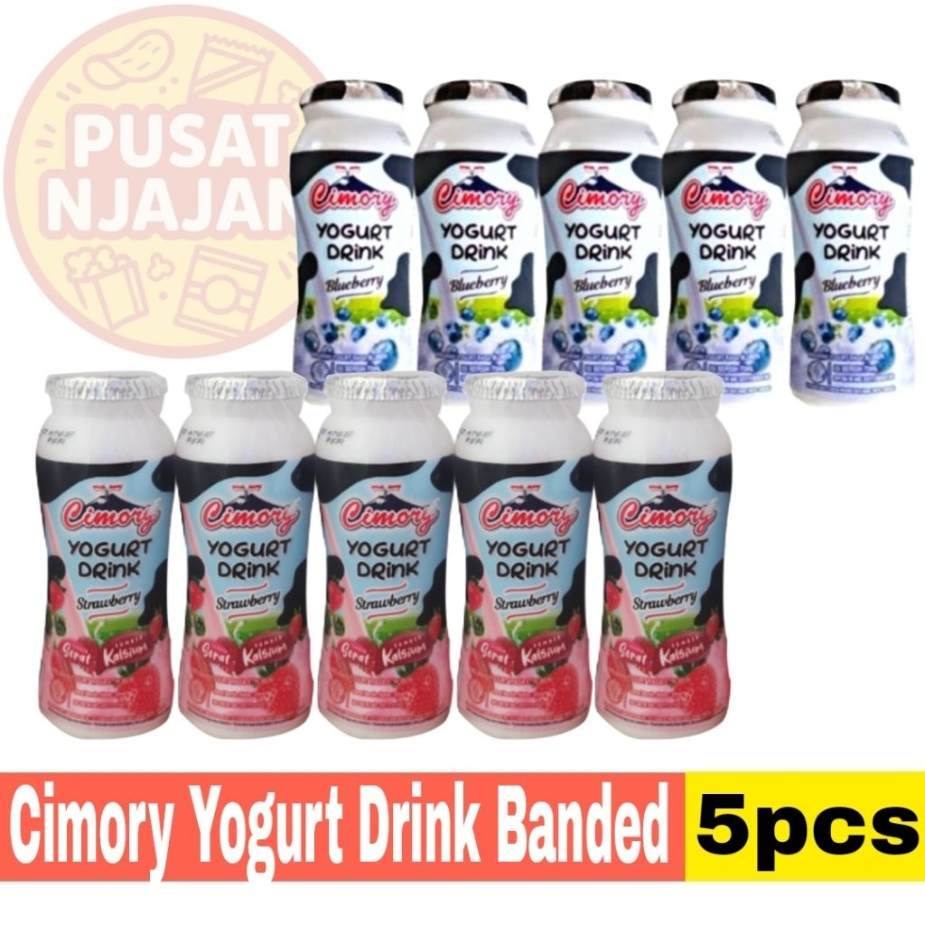 

Cimory Yogurt Drink Botol 65ml Banded isi 5pcs