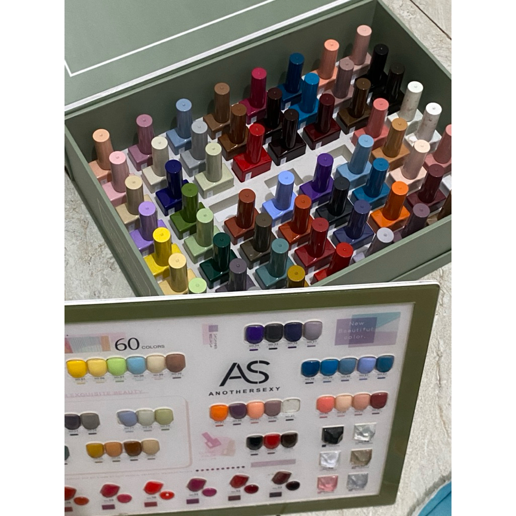 Preloved AS AnotherSexy Nail Gel Set 60 Color