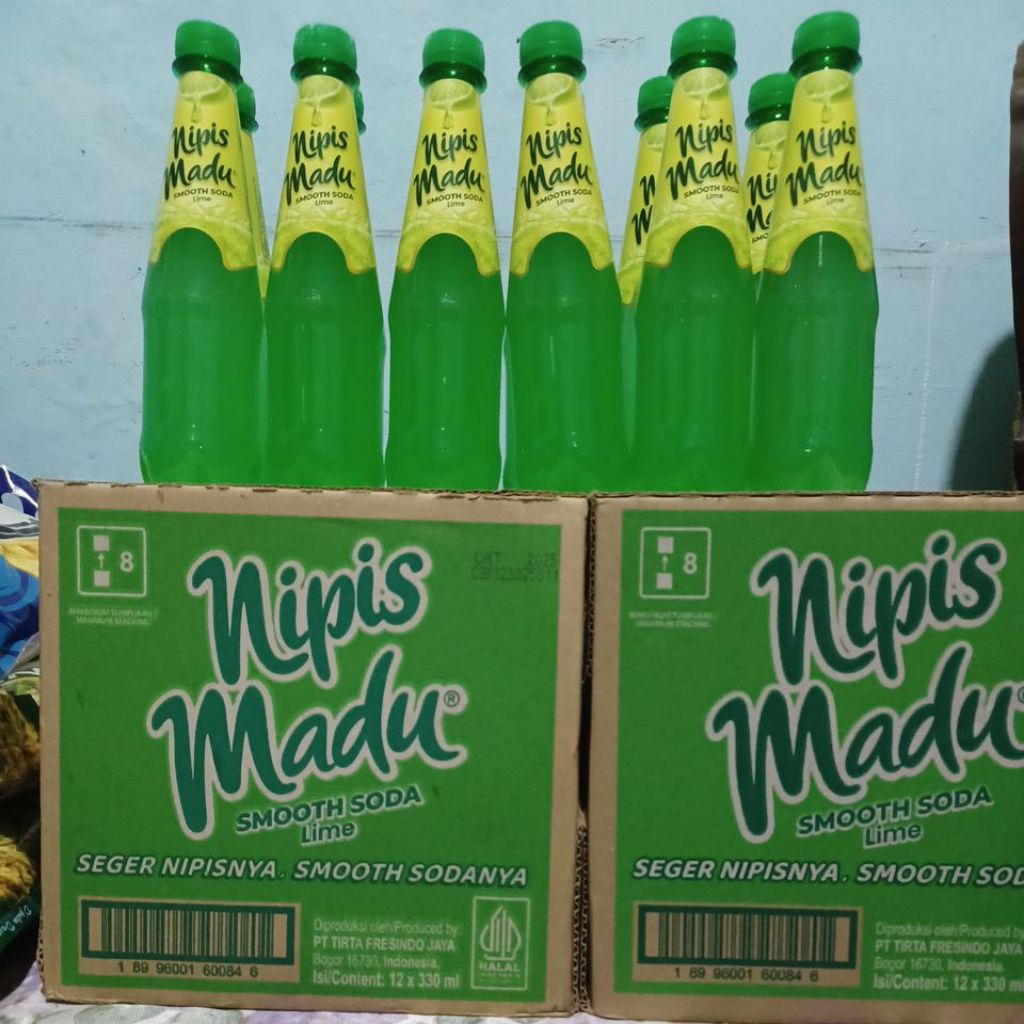 

Nipis Madu minuman smooth soda lime 330 ml