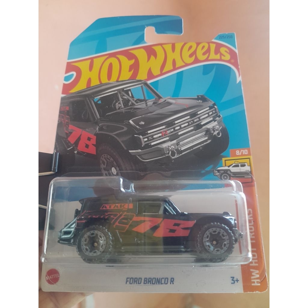 90. HOT WHEELS FORD BRONCO R HW HOT TRUCKS
