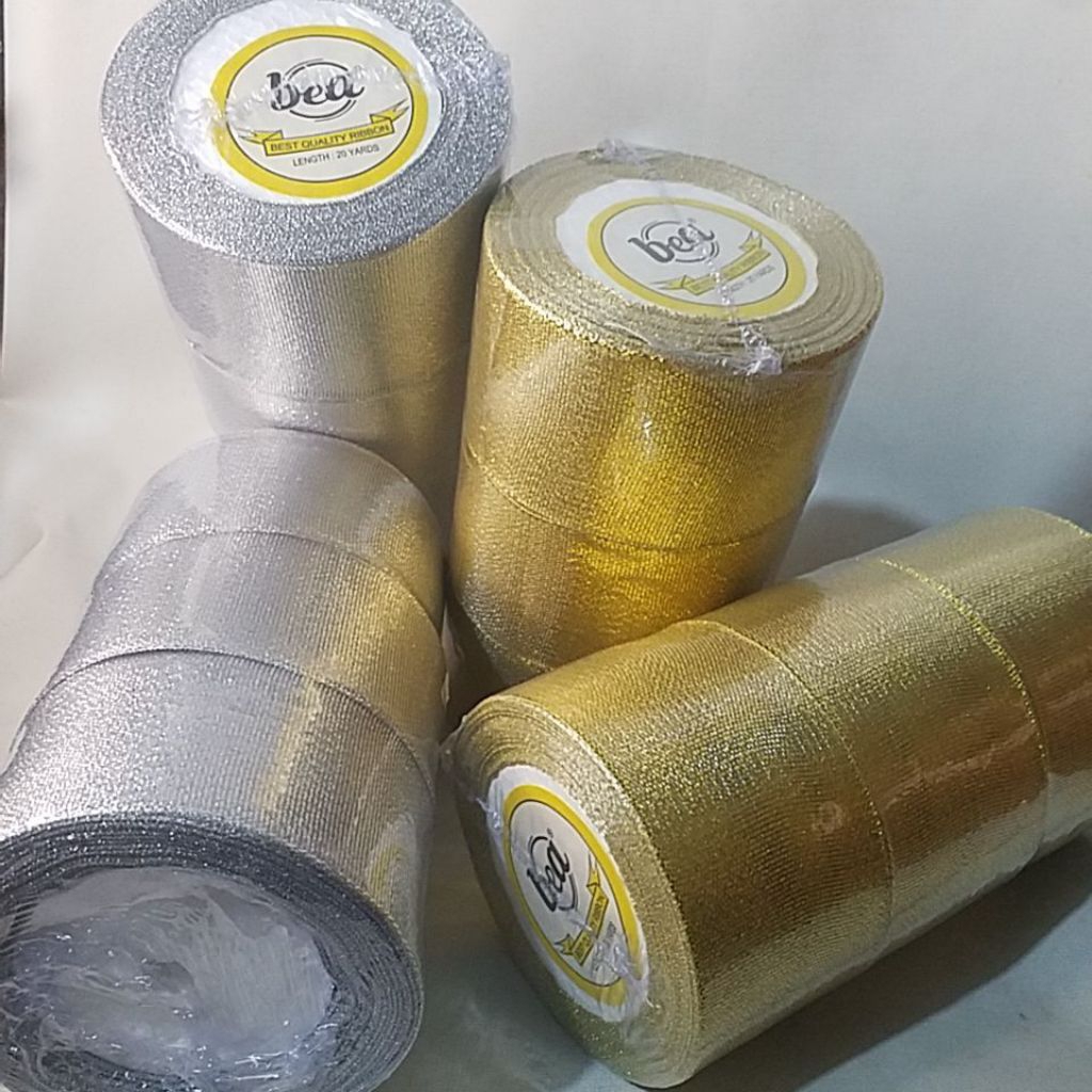 

PITA GOLD/PERAK uk. 1"(5cm) +- 20y(18m) per roll