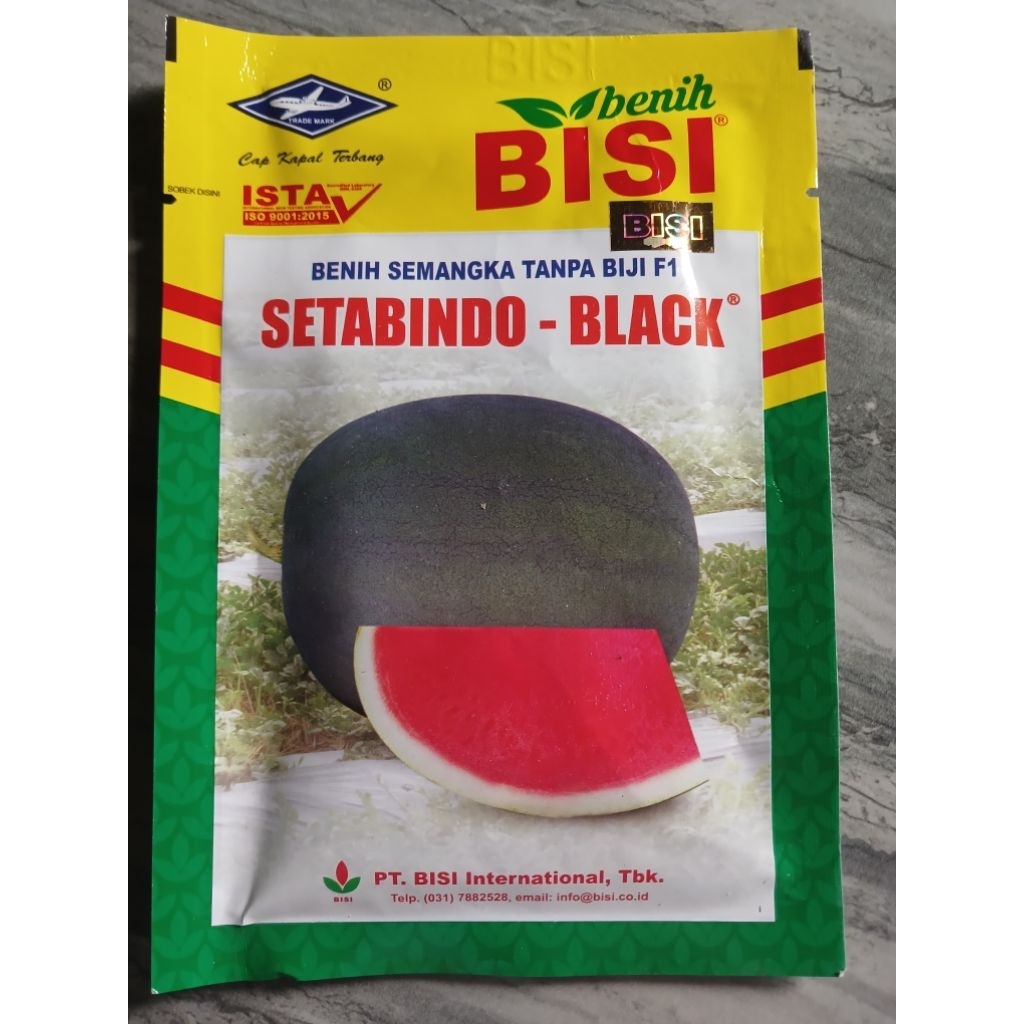 Benih Semangka Hibrida F1 SETABINDO BLACK 20gr