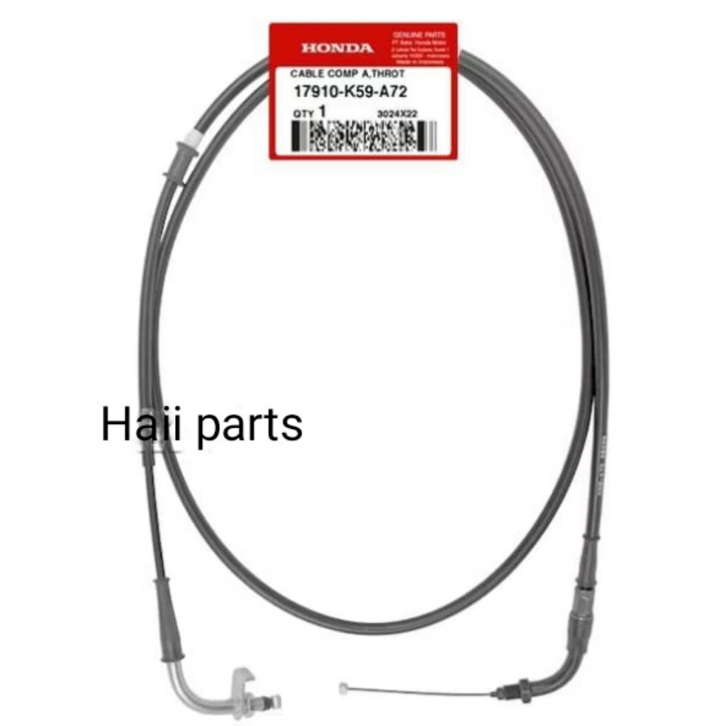 Kabel gas A Vario 150 Vario 125 ESP Original AHM 17910K59A72