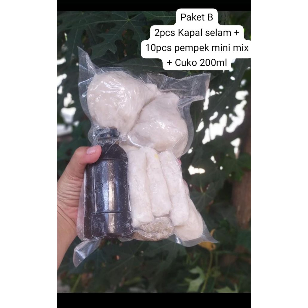 

Pempek Frozen Asli Palembang || Pempek Paket B Isi 12Pcs