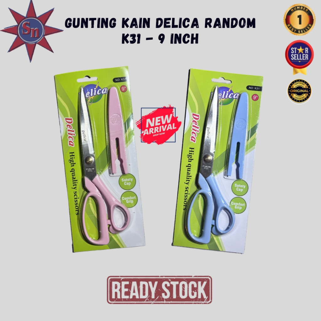 

Gunting Kain Delica Random K31/9 Inch Original Product