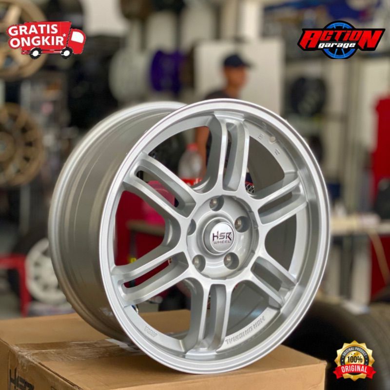 (PROMO) Velg Racing HSR AERI HSR R17 Untuk Mobil Innova, Veloz, Xpander, Ertiga Dll