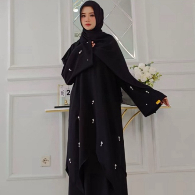 (Preloved) ARISHSYA ABAYA/ONE SET MELAYU