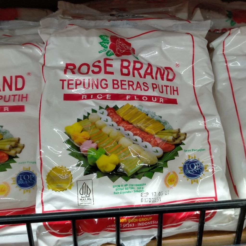 

tepung beras putih rose brand 500gram