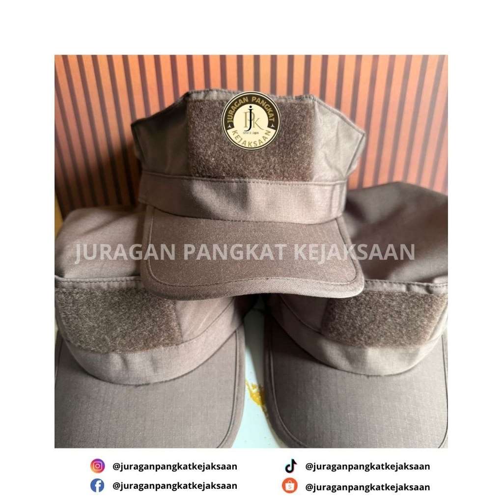 Topi Lapangan Model Okinawa Kejaksaan RI Premium