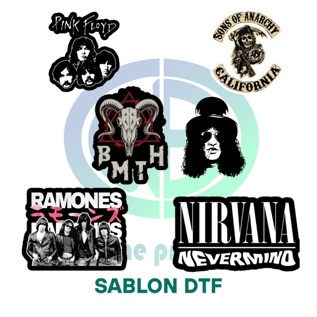 

Sablon Setrika DTF Band Music Keren Premium dan Tahan Lama untuk Semua Jenis Kain