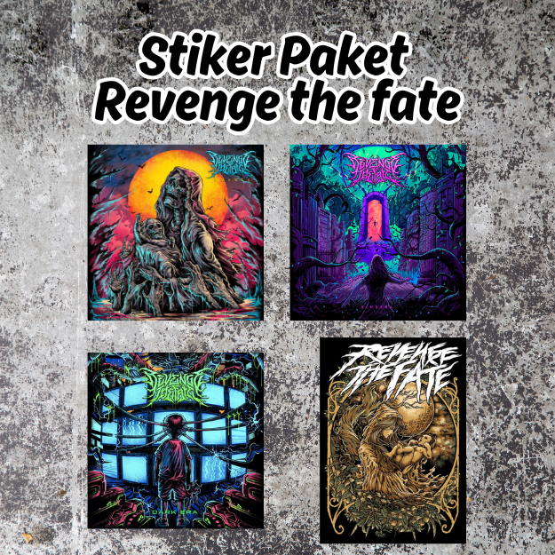 

Stiker Paket Band Revenge the fate