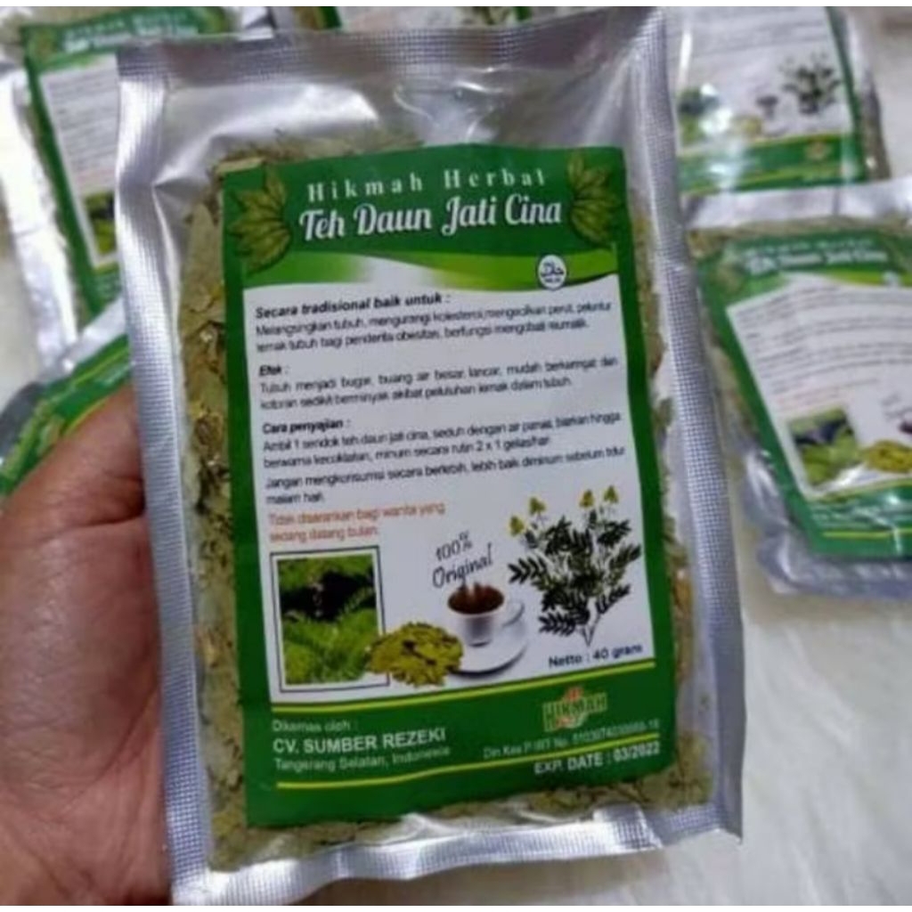 

Teh Daun Jati China 100% Original Teh Pelangsing Herbal Alami