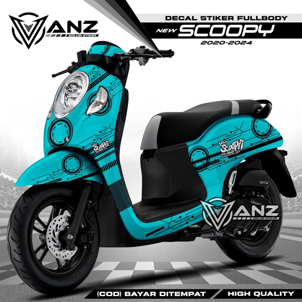 ecal scoopy full body Full Blok Decal Scopy Dekal New Fi 2017 2018 2019 2020 Grafis conect tosca Beb