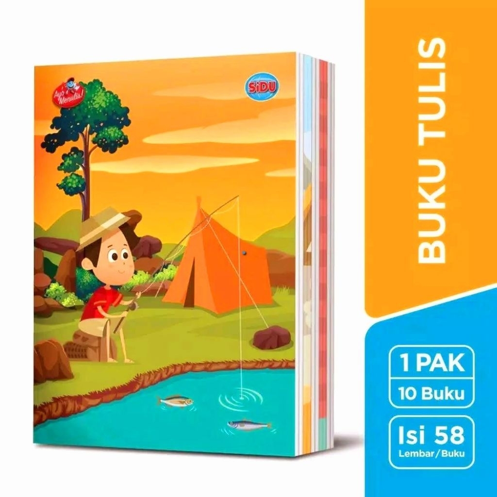 

Buku Sidu 58 Lembar / Buku tulis Sidu 58 Lembar dijual ( 1 Pak=10 Buku )