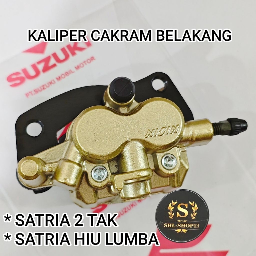 KALIPER CAKRAM BELAKANG SATRIA 2 TAK SATRIA HIU LUMBA KALIPER BELAKANG SATRIA