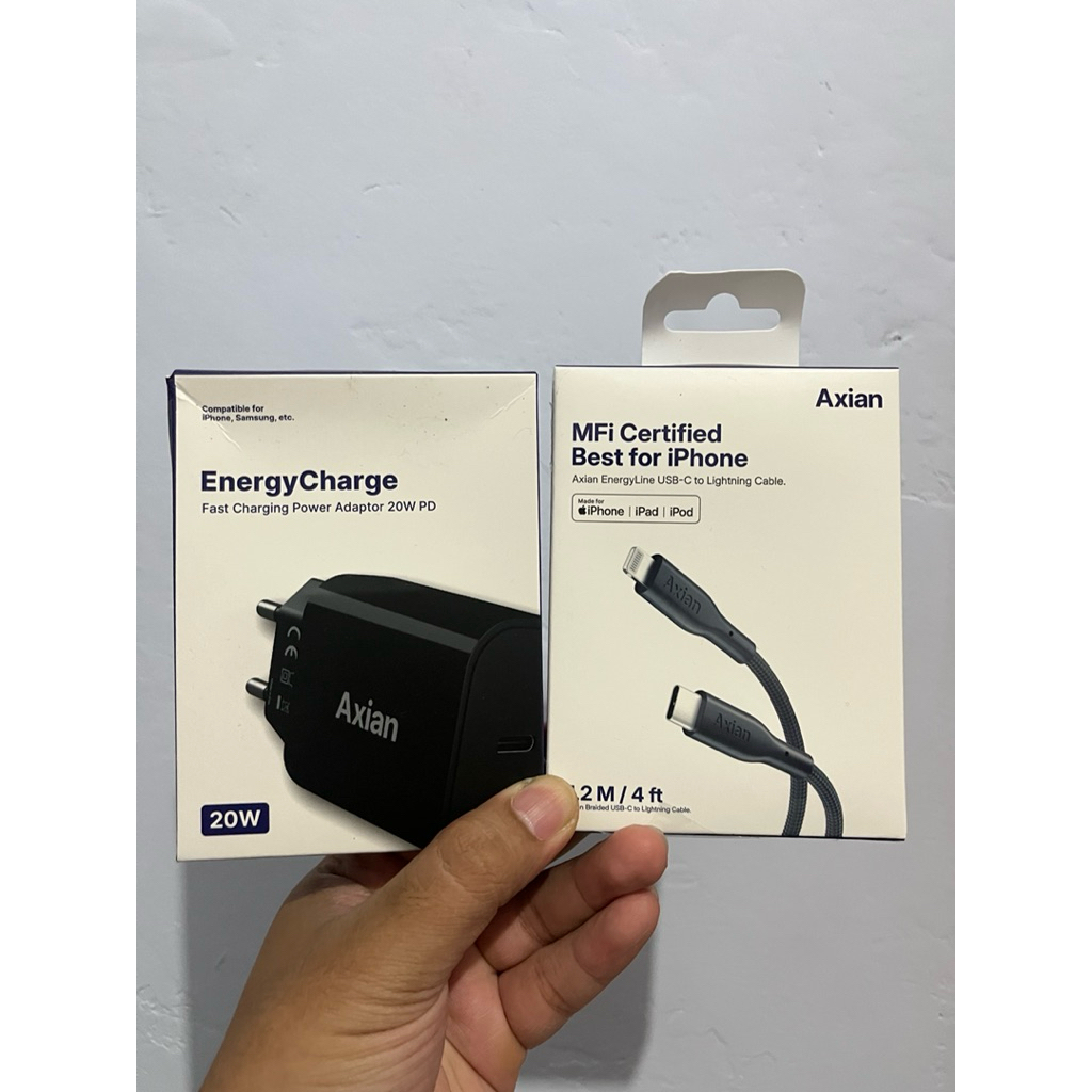 Charger AXIAN 20W Iphone MFI 20w