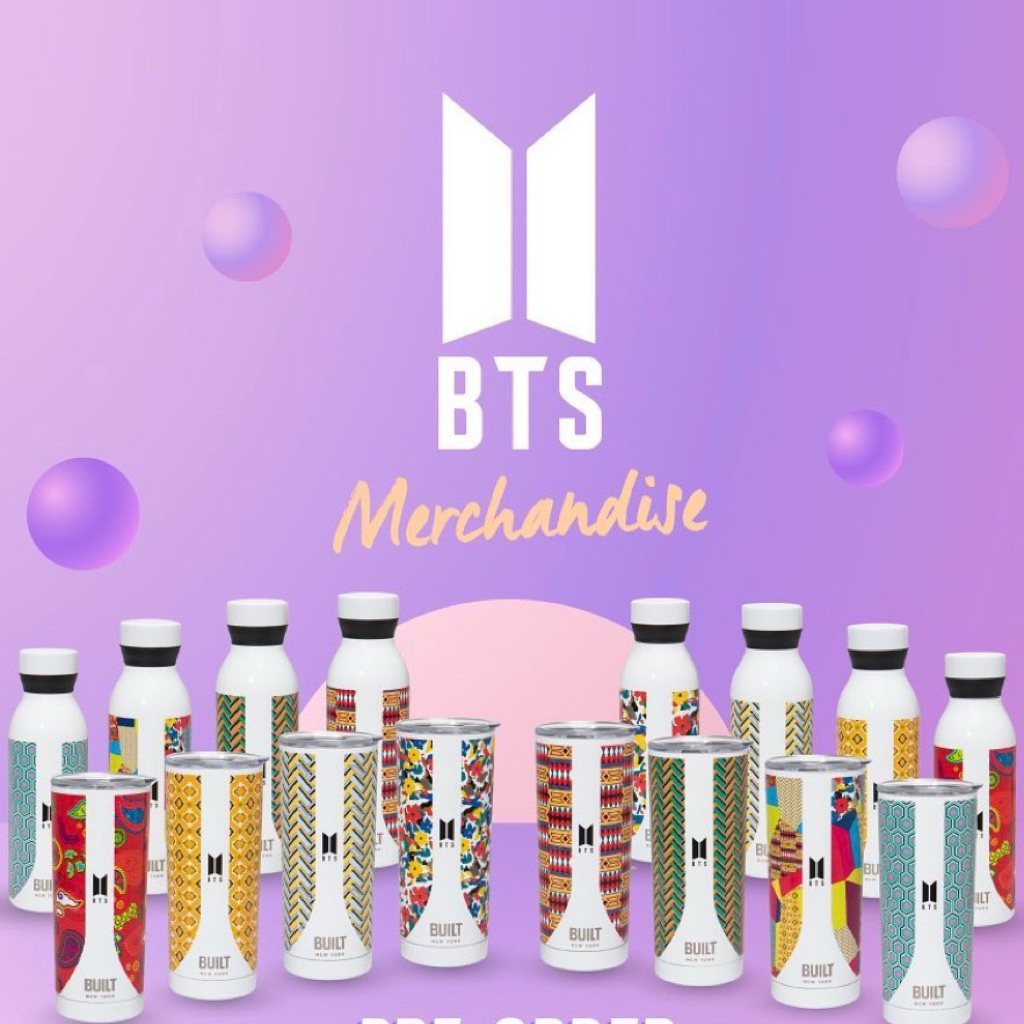 Official BTS x Built NY Bottle, Kopi Kenangan