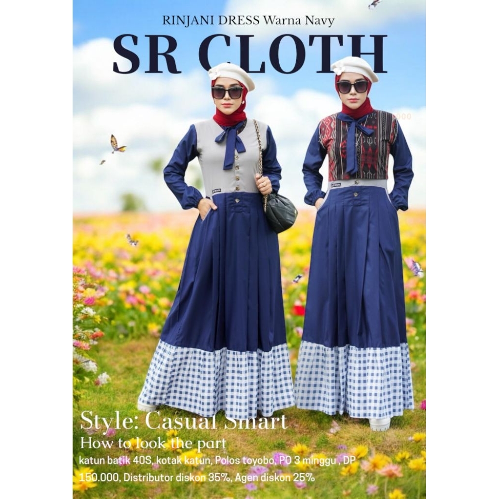 Gamis rinjani by Sr cloth
